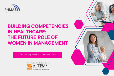 Building competencies in healthcare: the future role of women in management